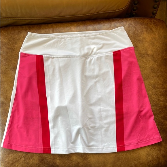Golftini Color Block Stability Skort Sz Medium Pink Panther Tennis Golf Skirt